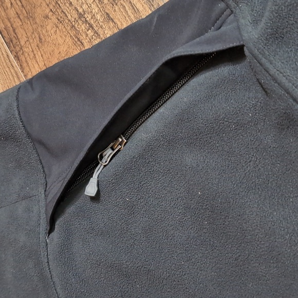 Mountain Hardwear Mountain Tech Fleece Jacket Size Large in Black - Picture 7 of 11